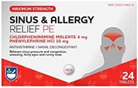 SUDAFED sinus pressure & pain