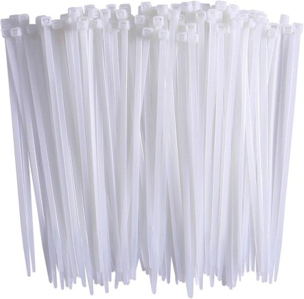 Ties-11In White 100Pk