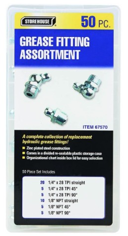 50Pc Sae Grease Fitting S