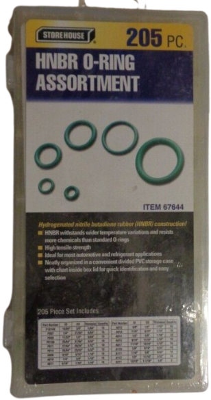 O-Ring Assortment Hnbr 20.. ..