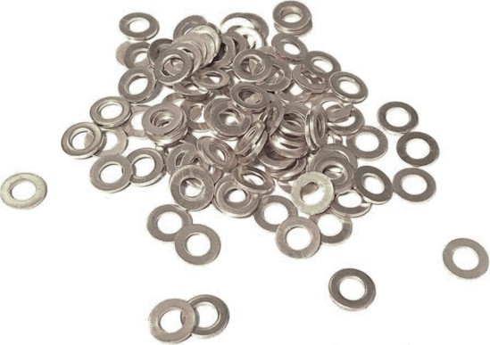 80Pc Copper Washer Assort