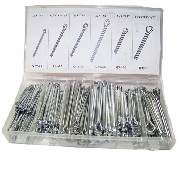 Cotter Pin Asst 144Pc X-