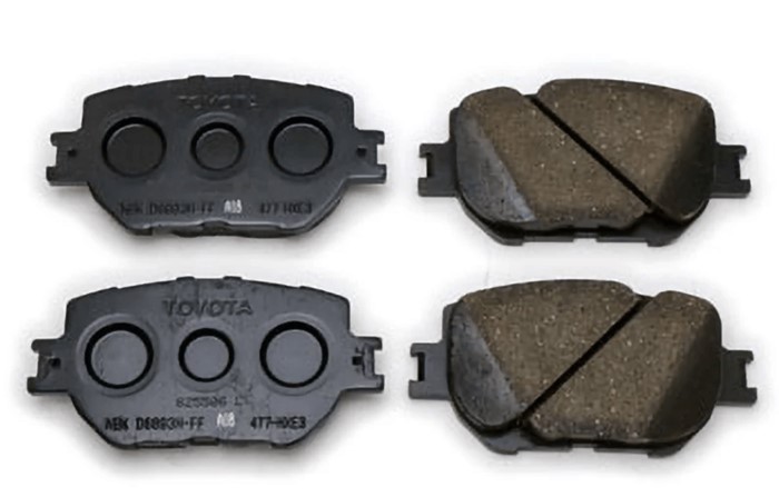 04465-30480 Pad Kit, Disc Brake, Front, Toyota