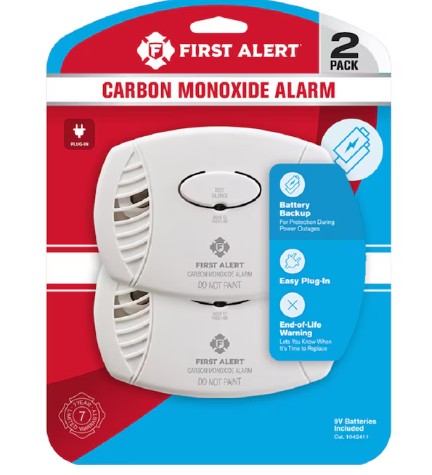 First AlertCarbon Monoxide Alarm – 2-Pack