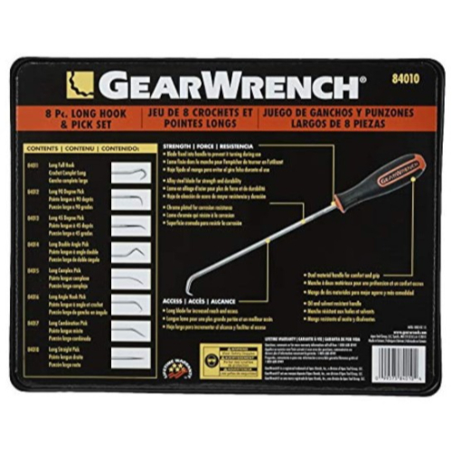 GearWrench Long Hook and Pick Set
