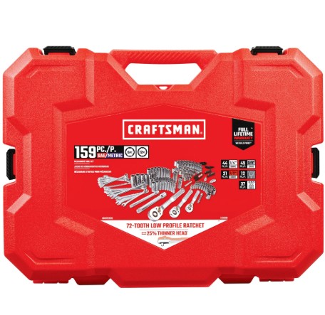 Craftsman 159-Piece Mechanics Tool Set