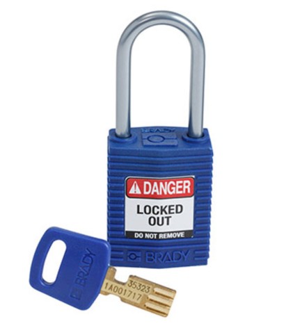 Brady Compact Nylon Lockout Padlock