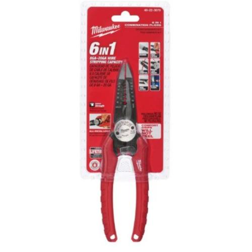 Milwaukee 6-in-1 Comfort Grip Pliers