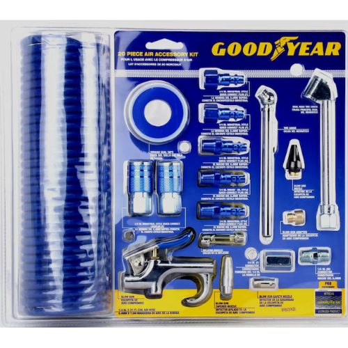 Goodyear 20?Piece Air Accessory Kit