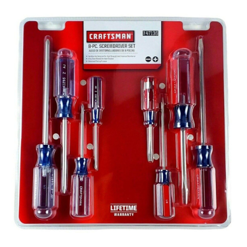 Craftsman 8?Piece Screwdriver Set