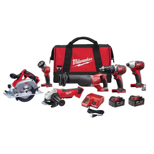 Milwaukee M18 6-Tool Combo Kit (2696?26)
