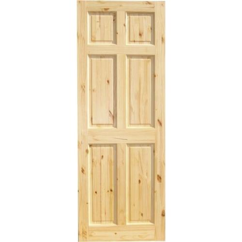 Rustic Knotty Pine Solid Wood Doors