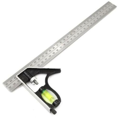 16" Metric Stainless Steel Precision Combination Square