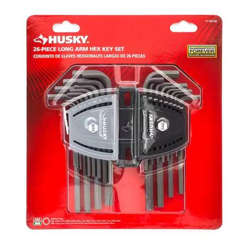 26-Piece Long Arm Hex Key Set