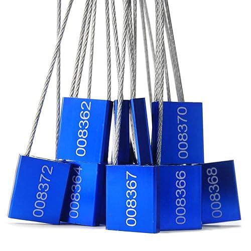 Serialized Tight Numbered Steel Security Cable Seal