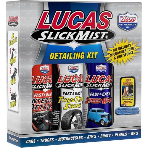 Lucas Slick Mist Vehicle Detailing Kit