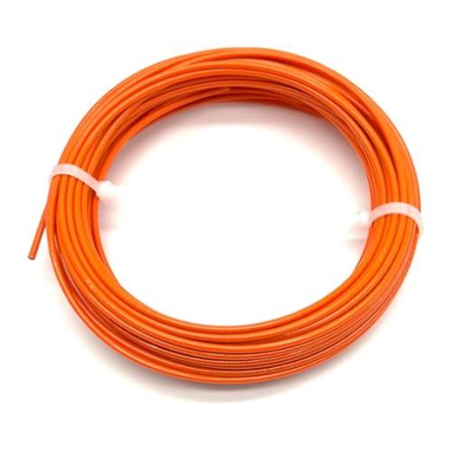 Orange Vinyl-Coated Steel Cable