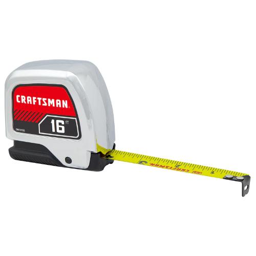 CRAFTSMAN Silver Chrome Tape Measure