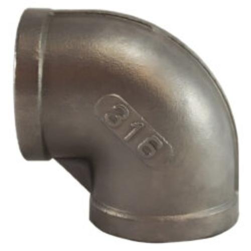 316 Stainless Steel 90° Elbow Pipe Fitting