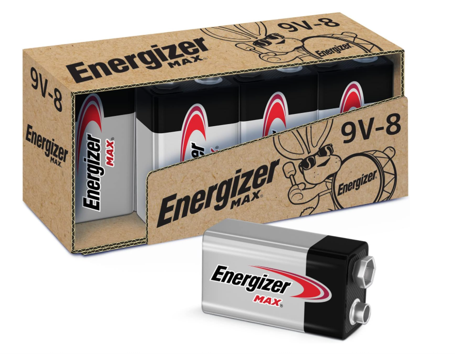 9V8 Energizer Max [3Pack 8Per Pack]