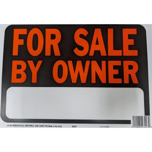 Hy-Ko "For Sale by Owner" Sign
