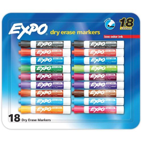 Expo 18-Piece Dry Erase Marker Set