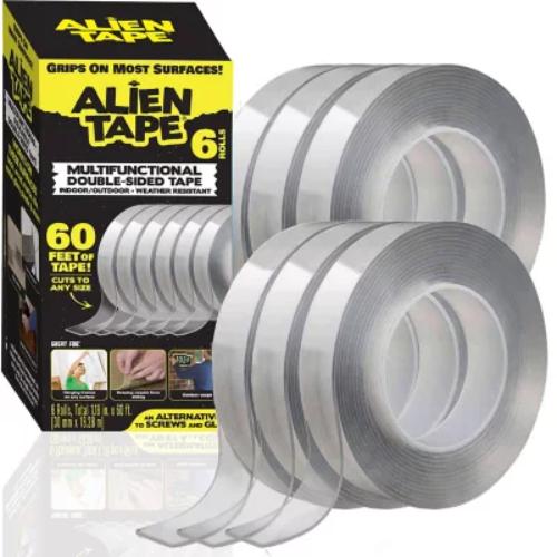 Alien Tape Double-Sided (6 Rolls)