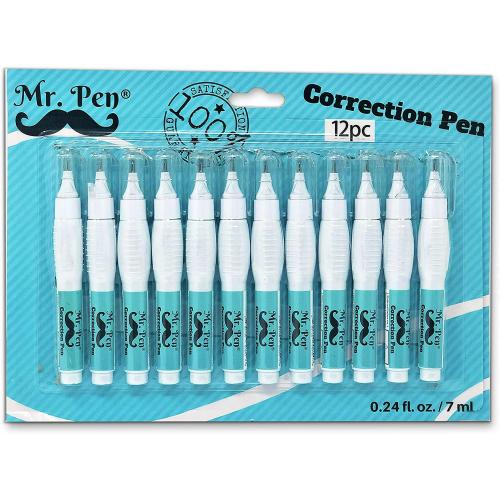Mr. Pen Correction Fluid (12-Pack)