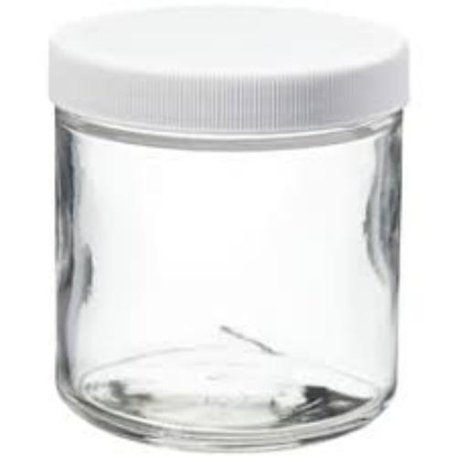 Small Clear Glass Bottle