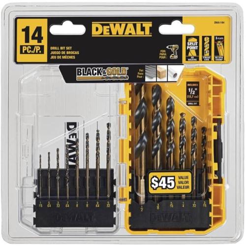 DeWalt 14-Piece Drill Bit Set