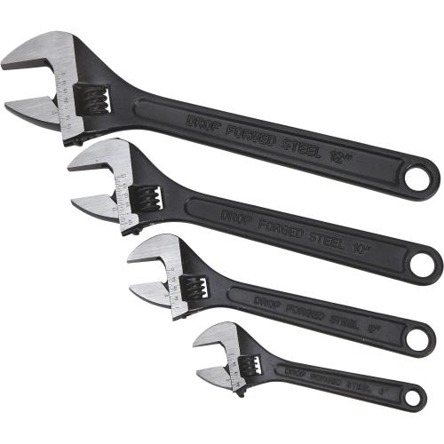 4-Piece Klutch Adjustable Wrench Set