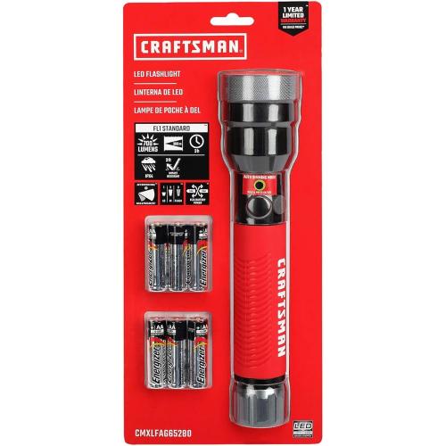LED Flashlight with Batteries
