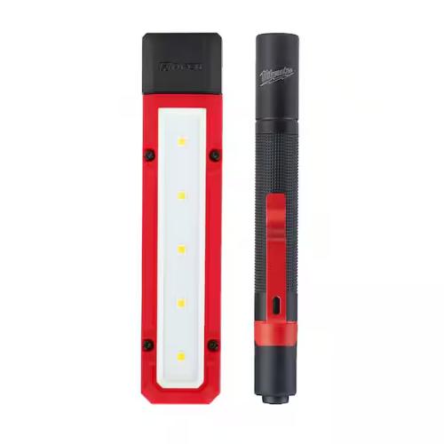 Milwaukee Rover Magnetic Penlight & Flood Light red / black / white