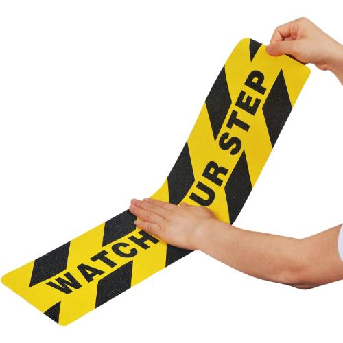 6x24" Watch Floor Caution Sign