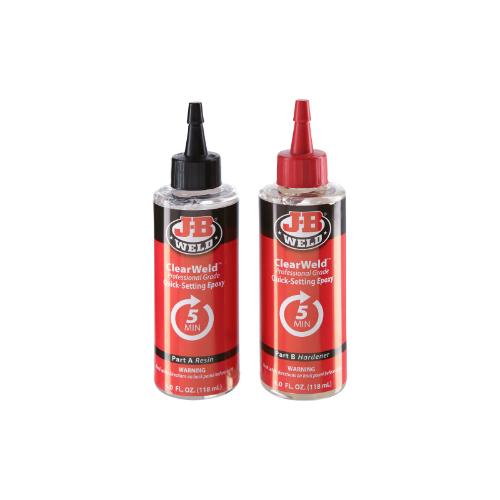 ClearWeld Quick-Setting Epoxy