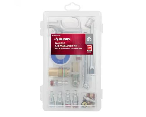 20-Piece Husky Air Compressor Accessory Set