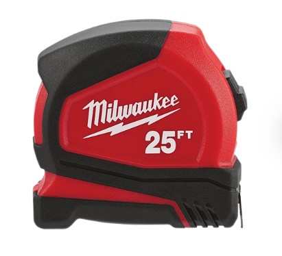 Milwaukee 25ft Compact Tape Measure