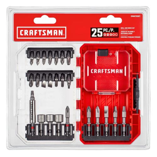 25-Piece Craftsman Screwdriver Bit Set