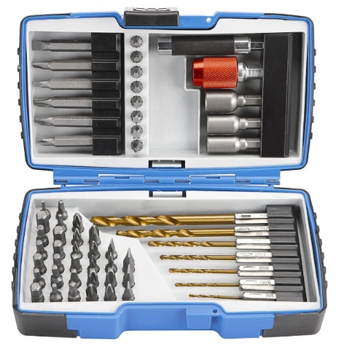 WARRIOR Drill and Driver Bit Set, 58 Piece