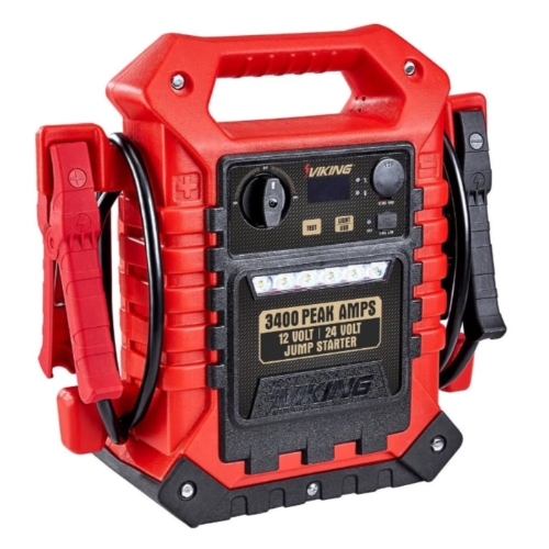 Viking portable jump starter and power pack 3400 peak AMP