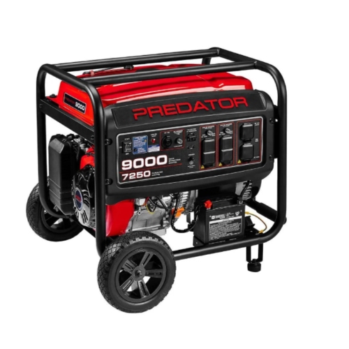 Predator 9000 Max Starting Watts Portable Generator 7250 Running Watts