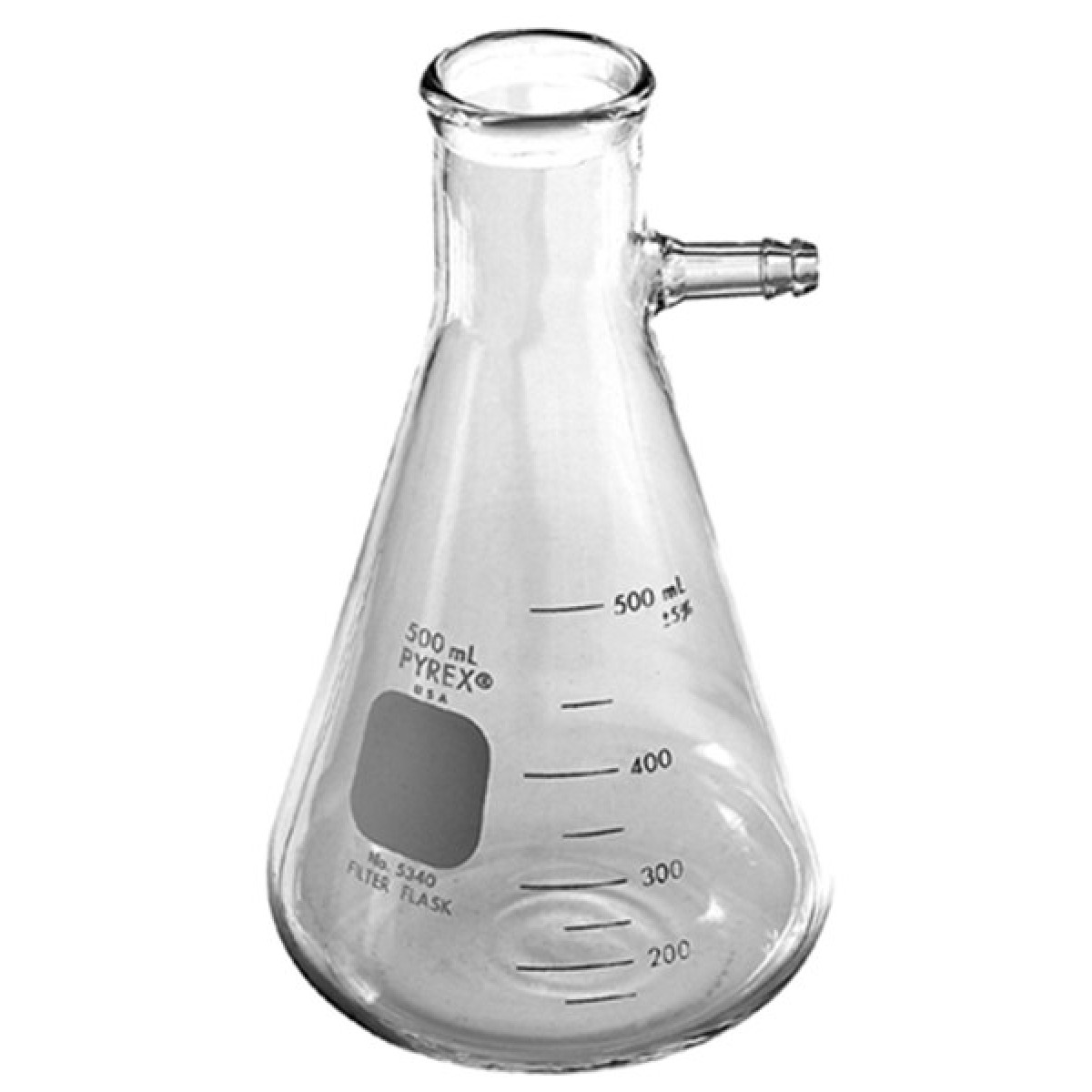 Pyrex Flask Filtering Heavy Wall Tubulation