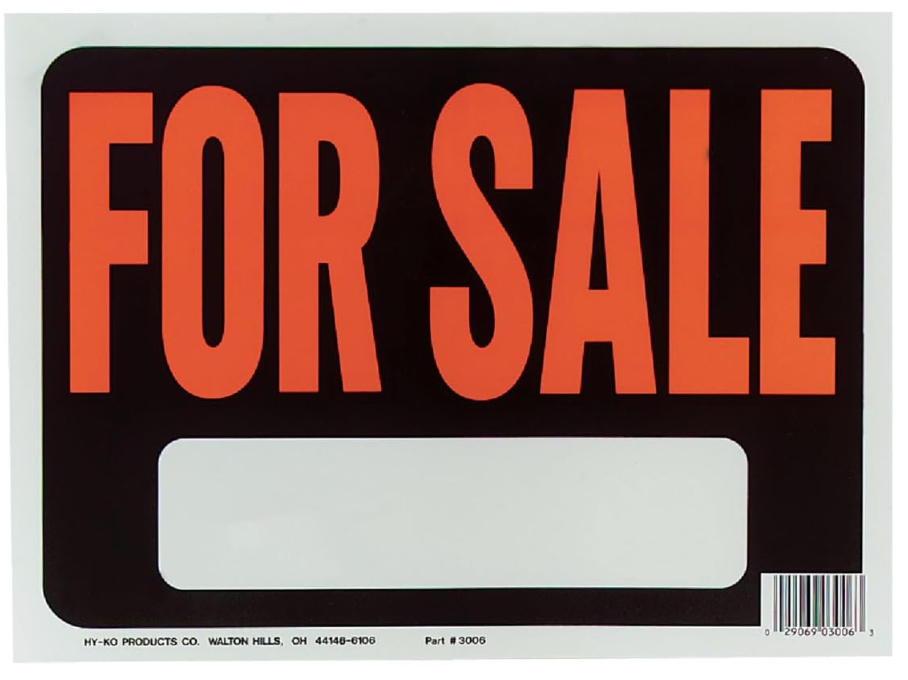 Hy-Ko For Sale Sign