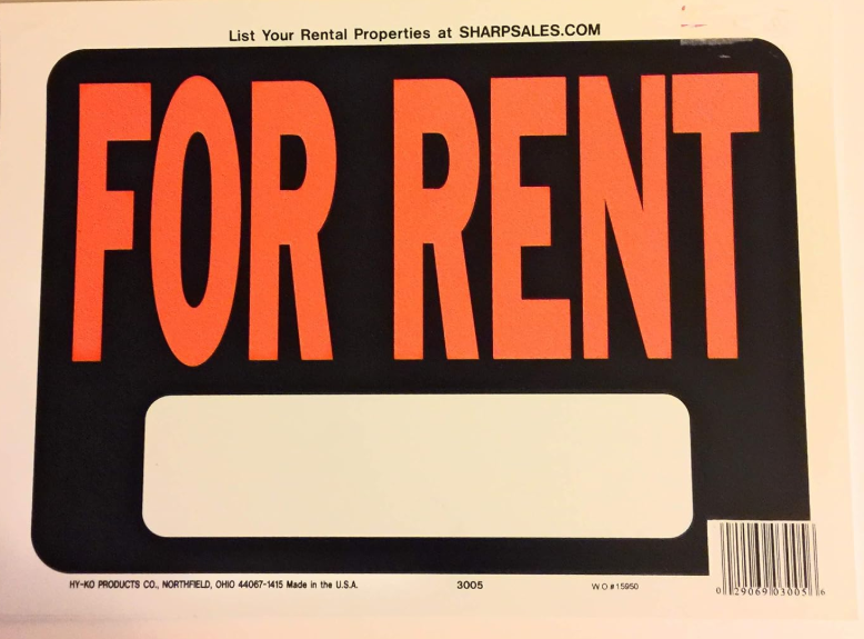Hy-Ko For Rent Sign