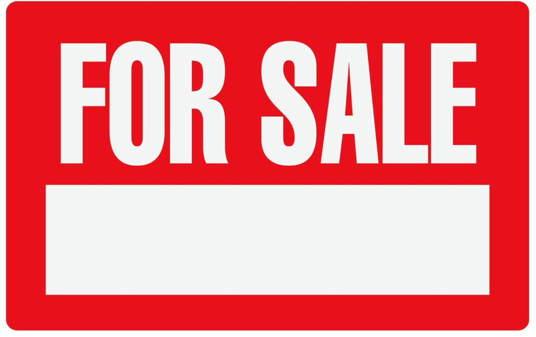 8"X12" For Sale Sign