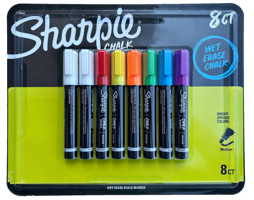 Sharpie Chalk Markers 8Per Pk