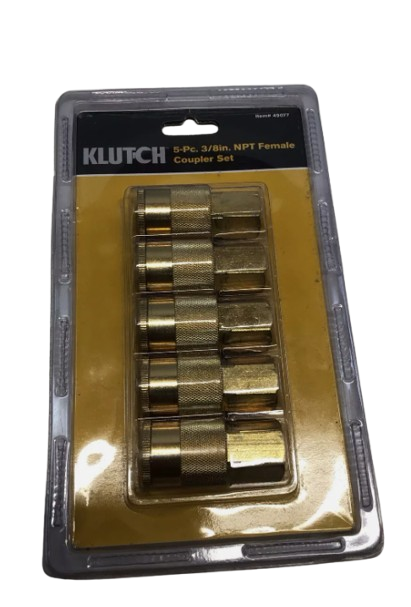 Klutch 5Pcs 3/8" Npt Female
