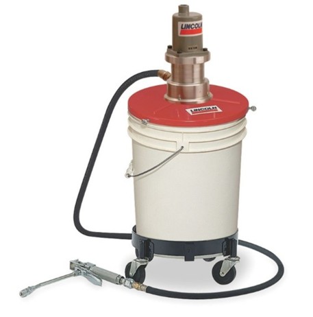 Lincoln 4459 5 GAL GREASE PUMP W/DOLLY