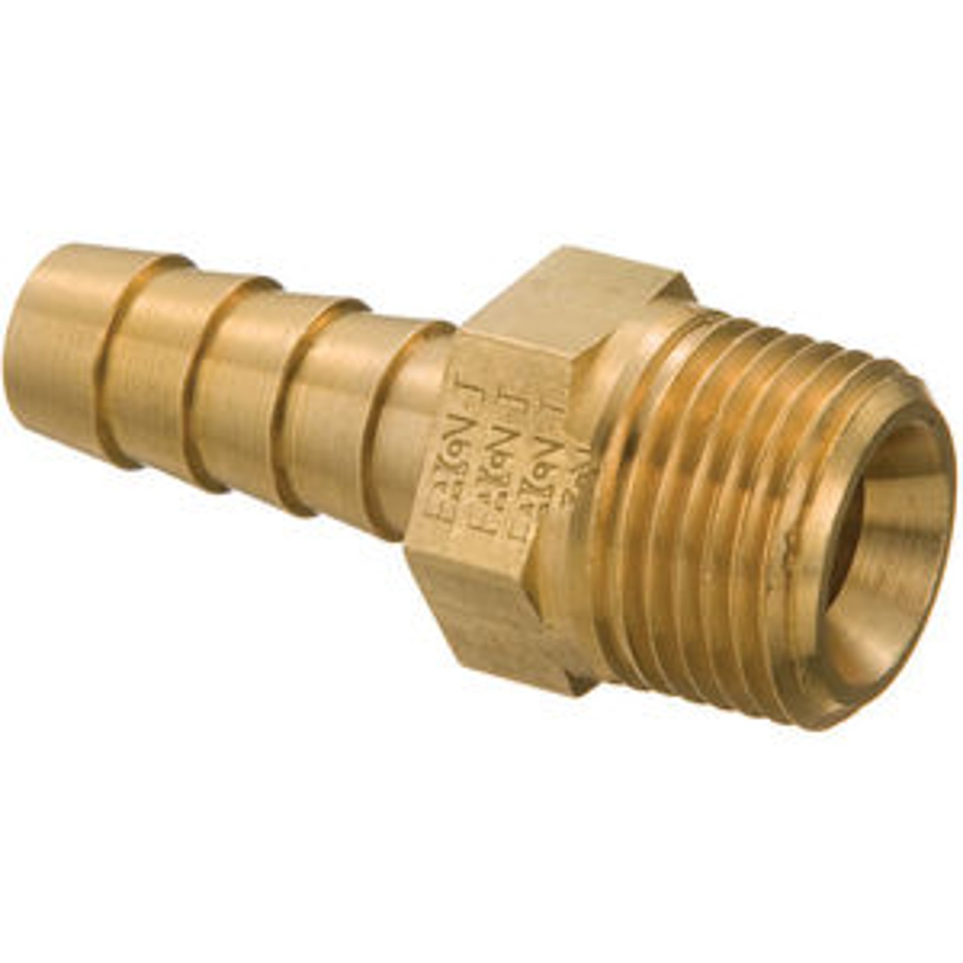 Male Hose Barb Shank 5/8" Hose To 3/4" Npt Brass