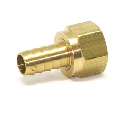 Male Hose Barb Shank 3/4" Npt Brass